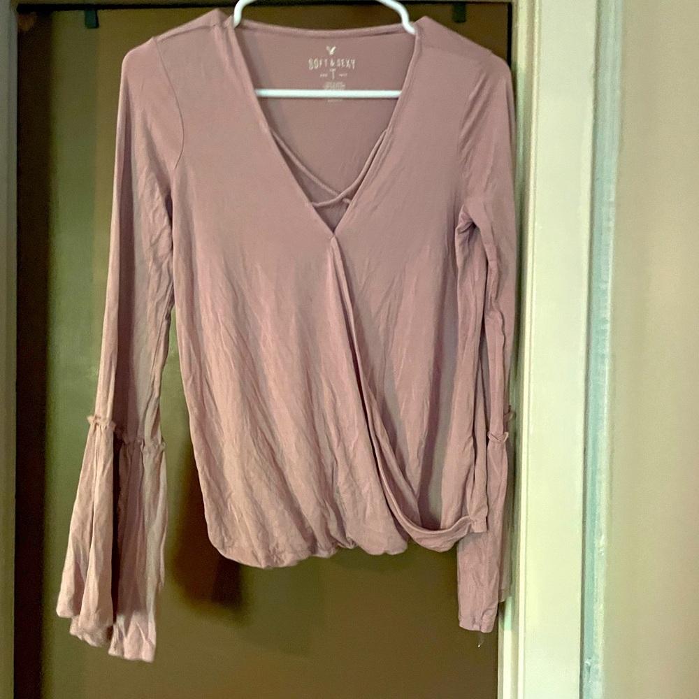 Soft pink aero shirt
